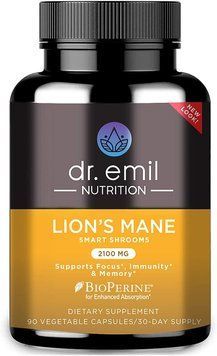 Dr. Emil Nutrition Lions Mane 90 капсул (4384304271) 1684741425 фото