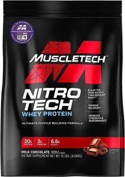 Протеїн MuscleTech Nitro-Tech 4500 г Шоколад (4384300939) 4384300939 фото