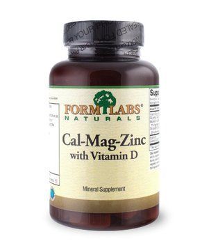 Витамины Form Labs Cal-Mag-Zinc Vitamin D 180 таблеток (4384302006) 4384302006 фото