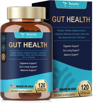 Добавка премиум-класса для здоровья кишечника Totaria 4-in-1 Gut Health 120 капсул 2591959371 фото