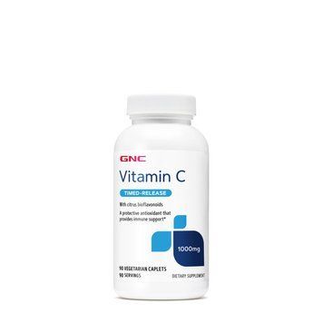 Вітаміни GNC Vitamin C 1000 мг 90 таблеток (4384303309) 1437160580 фото