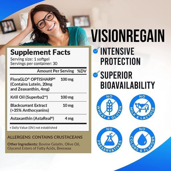 Інтелектуальна ліпосомальна доставка преміумкласу LABO Nutrition VisionREGAIN 30 капсул 2217883306 фото