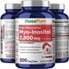 Мио-инозитол премиум-класса с высокой степенью усвоения NusaPure Myo-Inositol 200 капсул 4384306840 фото 4
