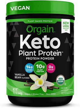 Orgain Keto Organic Plant Protein Powder 440 г (4384304080) 4384304080 фото