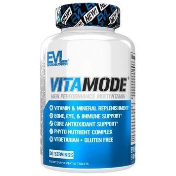 Вітаміни Evlution Nutrition VitaMode Multivitamin 60 таблеток (4384302500) 1437159631 фото