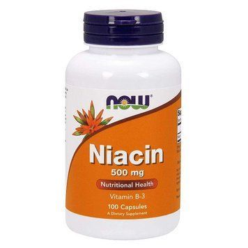 Вітаміни NOW Niacin 500 mg Capsules 100 капсул (4384301157) 1437158596 фото