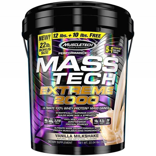 Гейнер MuscleTech Mass-Tech Extreme 2000 9000 г Шоколад (4384302058) 4384302058 фото
