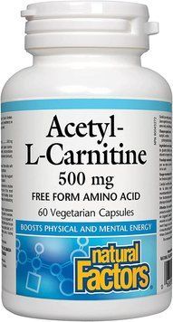 Natural Factors Acetyl L-Carnitine 60 капсул (4384304709) 1862725784 фото