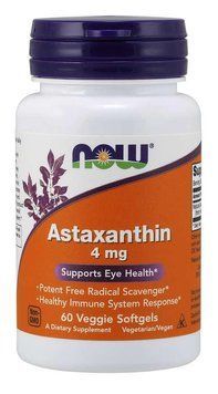 Спеціальний продукт NOW Astaxanthin 4 mg Veggie Softgels 60 капсул (4384301953) 1060004655 фото