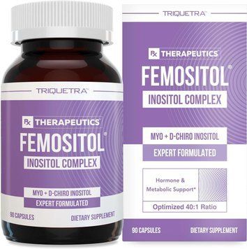 Комплекс міо-інозитолу та D-хіро-інозитолу преміумкласу Triquetra Health FemoSitol 90 капсул 2359472507 фото