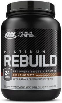 Протеїнова суміш преміумкласу з моногідратом креатину Optimum Nutrition Platinum Rebuild 760 г 2443136343 фото