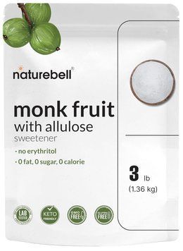 Добавка премиум-класса подсластитель монк фрут NatureBell Monk Fruit & Allulose Sweetener 1360 г 4384307554 фото