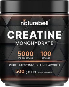 Моногидрат креатина премиум-класса NatureBell Creatine Monohydrate Powder 500 г 4384307251 фото