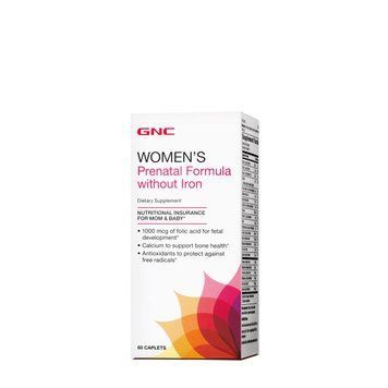 Витамины GNC Women's Prenatal Formula without Iron 60 таблеток (4384303322) 4384303322 фото