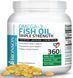 Добавка премиум-класса Bronson Omega 3 Fish Oil Triple Strength 360 капсул 4384307754 фото 1