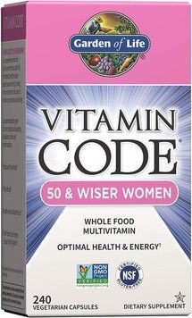Вітаміни Garden of Life Vitamin Code 50 & Wiser Women 240 капсул (4384302703) 1437159868 фото