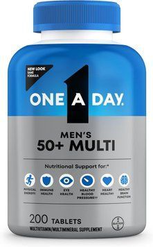 Мультивитамины для мужчин 50 Plus One A Day Men's Multivitamin 50+ 200 таблеток 2179192151 фото