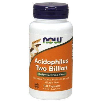 Спеціальна добавка NOW Acidophilus Two Billion Veg Capsules 100 капсул (4384301174) 1437158599 фото