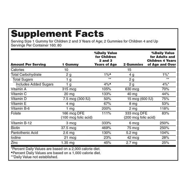 Витамины Kirkland Signature Children&acute;s Complete Multivitamin 160 таблеток (4384304438) 4384304438 фото