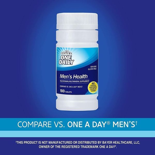 21st Century One Daily Men's Health 100 таблеток (4384304134) 4384304134 фото