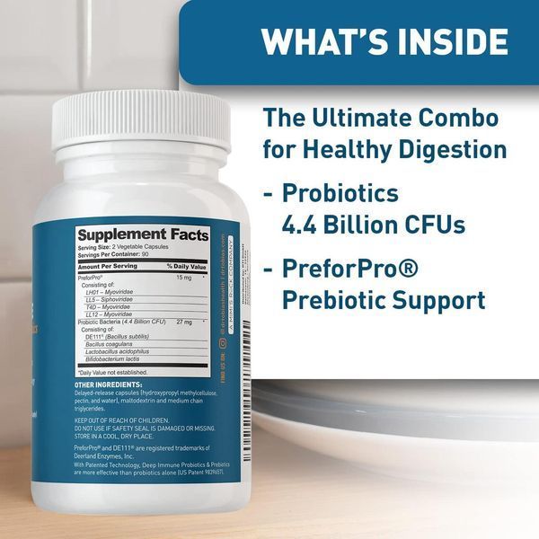 Dr. Tobias Deep Immune Probiotics 60 капсул (4384304386) 4384304386 фото