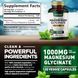Добавка премиум-класса магний глицинат Built by Nature Magnesium Glycinate 1000mg 120 капсул 4383178468 фото 2