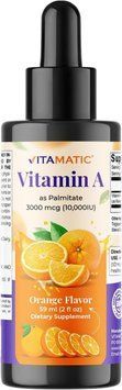 Добавка премиум-класса витамин А Vitamatic Vitamin A Liquid Drops 10000 IU 59 мл 4384308463 фото