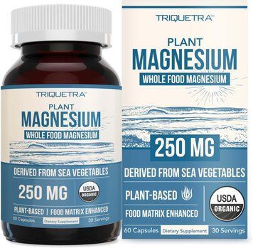 Рослинний магній преміумкласу Triquetra Health Magnesiumc 60 капсул 2360300013 фото