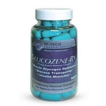 Натуральна домішка Hi-Tech Pharmaceuticals Glucozene-Rx 90 капсул 1931075603 фото