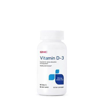 Вітаміни GNC Vitamin D-3 1000 IU 180 таблеток (4384303316) 1437160587 фото