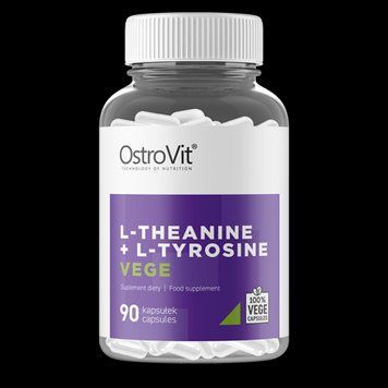 Специальный продукт OstroVit Theanine + Tyrosine 90 кап (4384303167) 4384303167 фото