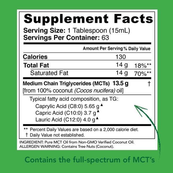 Sports Research MCT Oil 946 мл (4384303775) 1484206202 фото