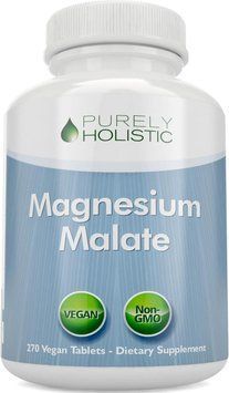 Добавка премиум-класса малат магния Purely Holistic Magnesium Malate 400mg 270 таблеток 4384308214 фото