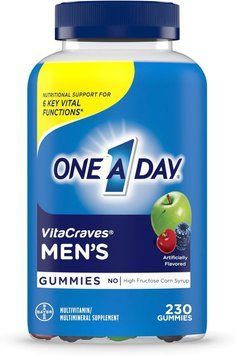 Мужские мультивитаминные жевательные конфеты One A Day Men&rsquo;s Multivitamin Gummies 230 таблеток 2180215288 фото