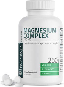 Домішка преміумкласу потрійний магній-комплекс Bronson Magnesium Complex Maximum Coverage 250 таблеток 2540703334 фото