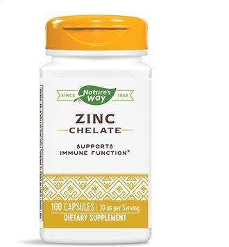 Вітаміни nature's Way Zinc Chelate 100 капсул (4384302906) 1437160114 фото