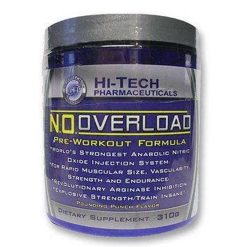 Предтренировочный комплекс Hi-Tech Pharmaceuticals N.O. Overload 310 г Фруктовый (4384300742) 4384300742 фото