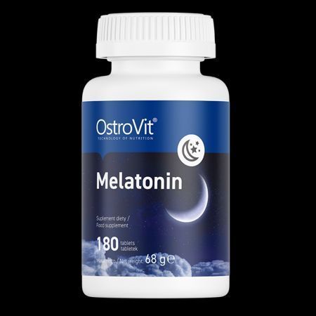 Специальный продукт OstroVit Melatonin 180 таб (4384303218) 4384303218 фото