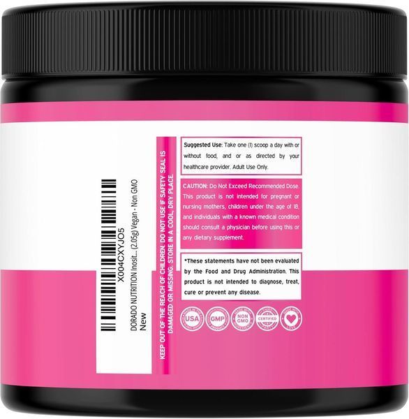 Добавка премиум-класса инозитол Dorado Nutrition Myo-Inositol & D-Chiro Inositol Powder 61 г 3005811385 фото