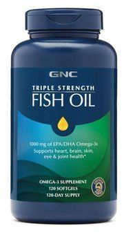 Спеціальний продукт GNC Triple Strength Fish Oil 120 капсул (4384303391) 1437160682 фото