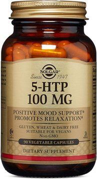 Специальный продукт Solgar 5-HTP 100 mg Vegetable Capsules 90 капсул (4384302463) 1125552147 фото