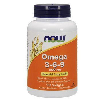 Вітаміни NOW Omega 3-6-9 100 капсул (4384300707) 4384300707 фото
