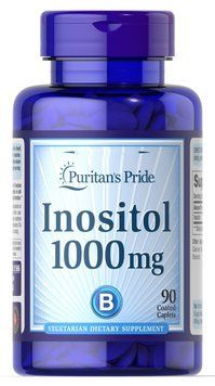 Вітаміни Puritan's Pride Inositol 1000 mg 90 таблеток (4384301583) 1060001400 фото