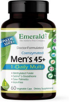 Біодоступні щоденні вітаміни преміумкласу Emerald Labs Men's 45+ 1-Daily Multi 60 капсул 2206568968 фото