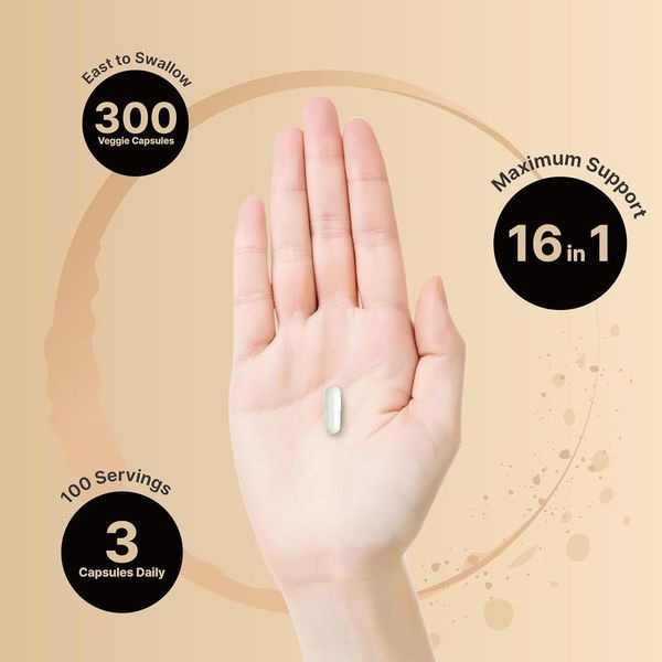 Добавка премиум-класса мультиколлагеновый комплекс NatureBell Multi Collagen 300 капсул 4384057045 фото