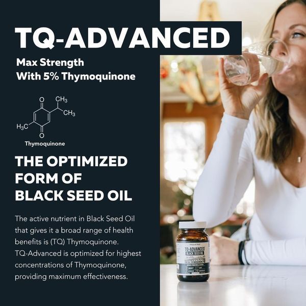 Масло черного тмина премиум-класса Triquetra Health TQ-Advanced Black Seed Oil 60 капсул 2360300017 фото