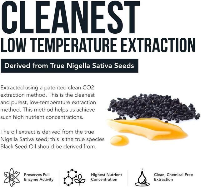 Масло черного тмина премиум-класса Triquetra Health TQ-Advanced Black Seed Oil 60 капсул 2360300017 фото