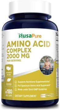 Смесь аминокислотного комплекса премиум-класса NusaPure Amino Acid Complex 180 капсул 4384306800 фото