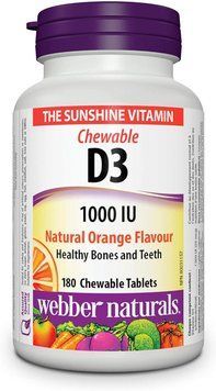 Вітаміни Webber Naturals Vitamin D3 1000 IU 180 таблеток (4384303470) 1437160761 фото