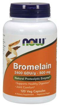 Спеціальний продукт NOW Bromelain 500 mg Veg Capsules 120 капсул (4384301183) 1437158605 фото